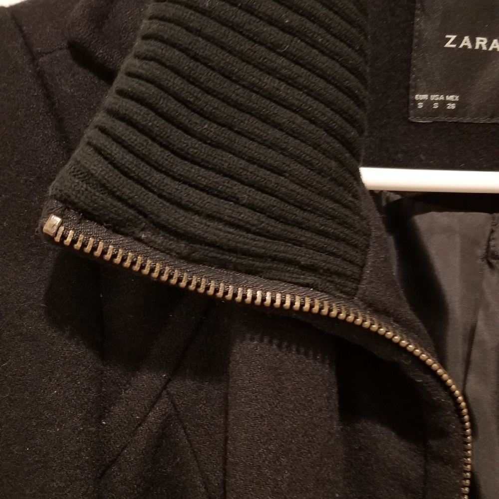 Zara Basic Bomber Jacket - image 7